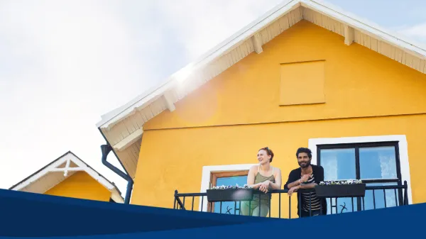 Ilustración general de un sitio en donde se pueden ver una nube con dinero, dando a entender que vale más por la plusvalía.