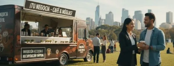 Vista general de una franquicia de un carrito que comenzará a crecer